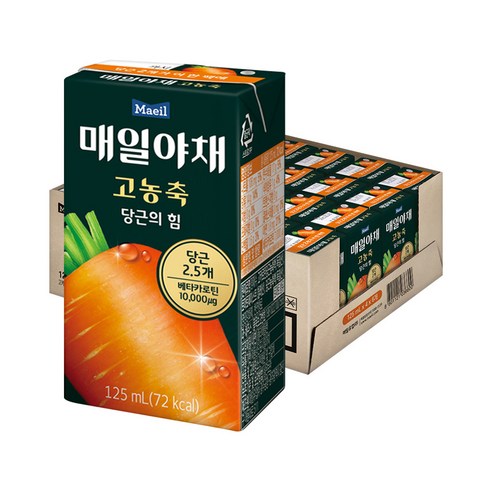 매일야채 고농축 주스 당근의 힘