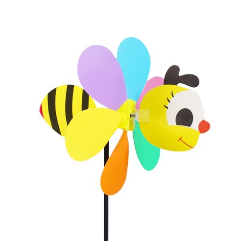 꿀벌 바람개비 만들기 DIY, 10개
