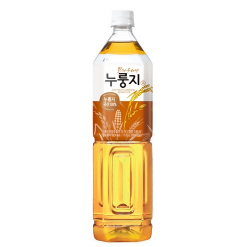 웅진 맑게 우려낸 누룽지 차, 1.5L, 4개