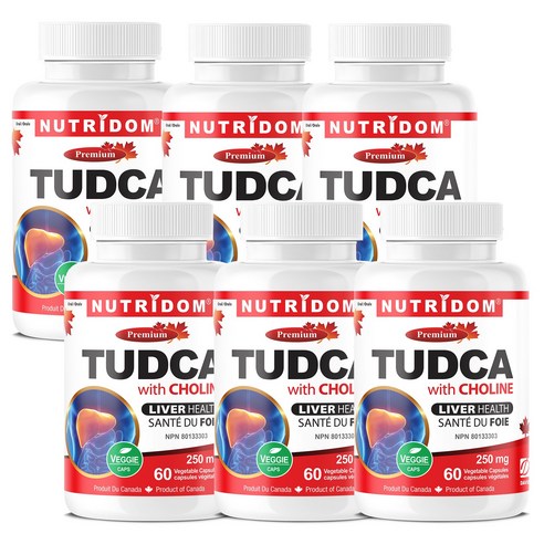 뉴트리돔 투드카 TUDCA 250mg 60베지캡슐