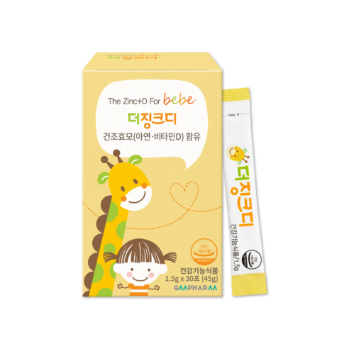 지엠팜 더 징크디 30p