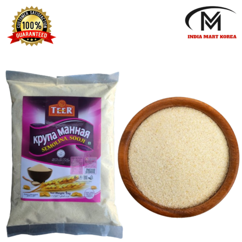 TEER SEMOLINA SOOJI 세몰리나 수지, 1KG,1개, 1개, 1kg