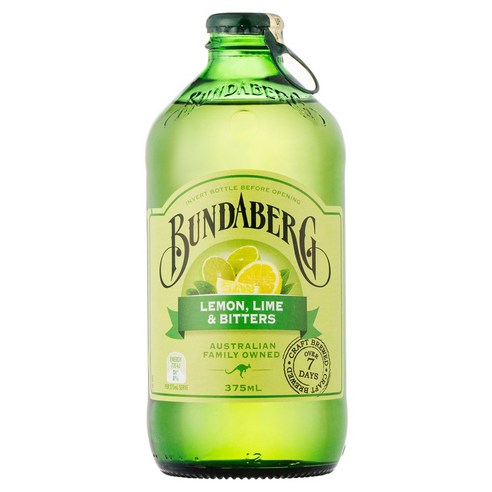 분다버그 레몬라임앤비터스 탄산음료, 375ml, 22개