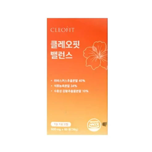 클레오핏 밸런스 60정 1박스 3중 케어