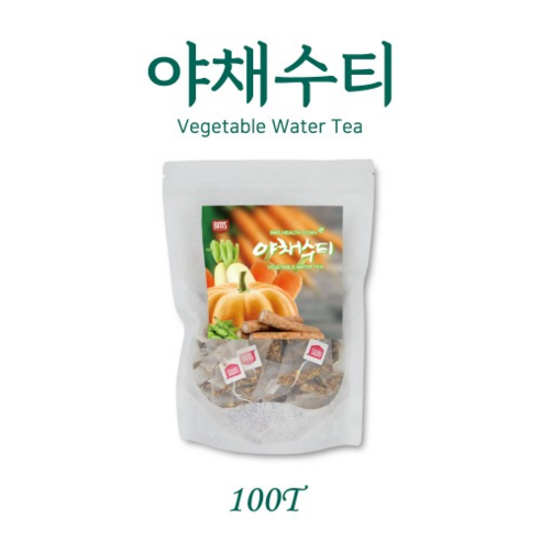 BMS 국내산야채수차100티(호박 작두콩 무 우엉 당근)