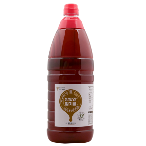 60년전통 대전기름집 100% 통참깨 대용량 참기름, 1.8L, 1개