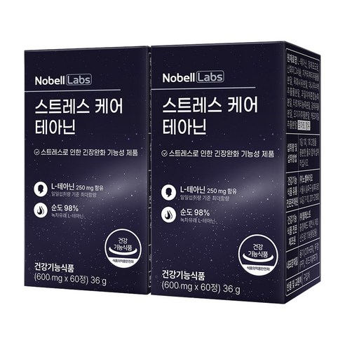노벨랩스 스트레스 케어 테아닌
