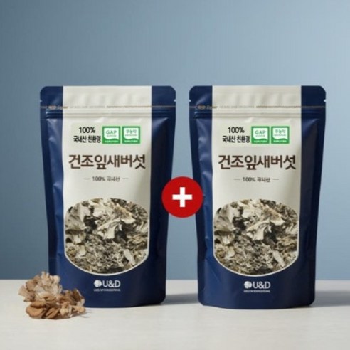 국내산 무농약 친환경 GAP 건조잎새버섯 안심포장 200g 그리포란