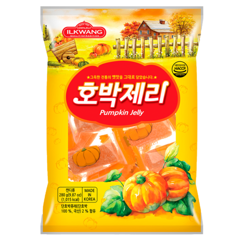일광제과 호박제리, 280g, 9개