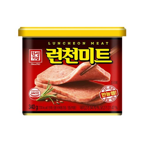 한성기업 런천미트, 340g, 2개