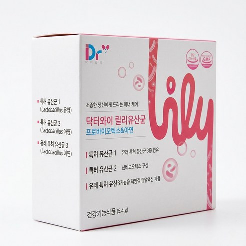닥터와이 릴리유산균 30정 2개, 30정, 2개