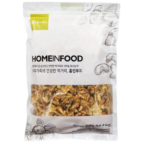 홈인푸드 호두 1kg, 1kg, 1개