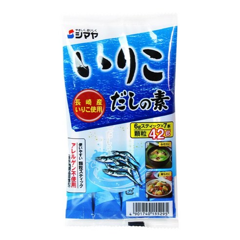 시마야 이리코  멸치다시  42g (6g*7개) 1개