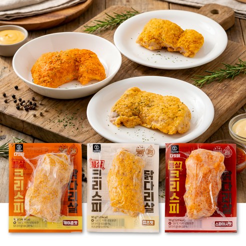 다잇닭 통살 크리스피 치킨, 90g