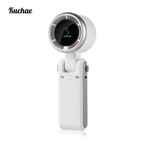 Kuchae 무소음 접이식 휴대용 선풍기 급속 냉각 미니 아이스 손선풍기