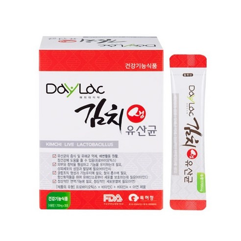 바이오리듬 김치유산균 30포 1개월분 X 1개