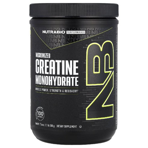 뉴트라바이오 크레아틴 일수화물 Creatine Nutrabio 파우더 분말 500g