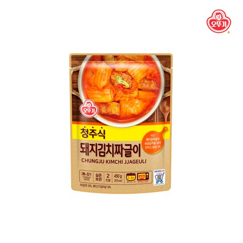 오뚜기 청주식 돼지김치짜글이