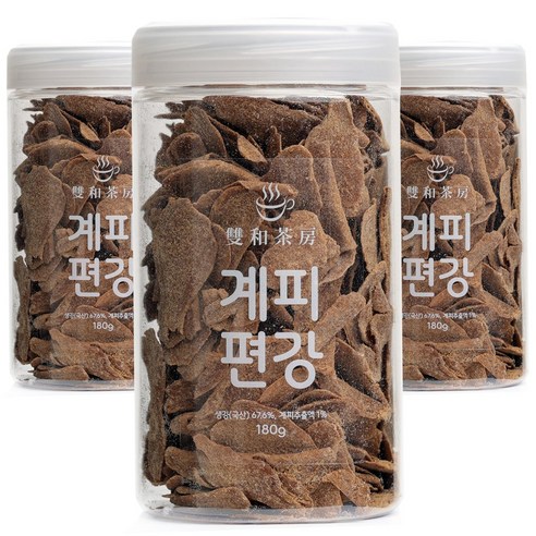 쌍화다방 얇고 향긋한 계피 편강 국산 봉동 생강 정과