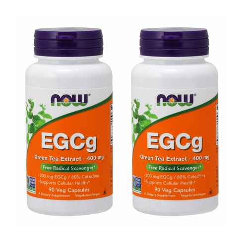 나우푸드 EGCg 녹차 추출물 400mg 베지 캡슐