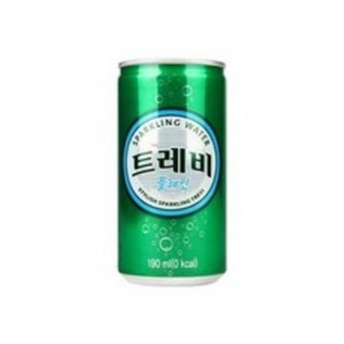 트레비 탄산수 플레인, 190ml, 60개