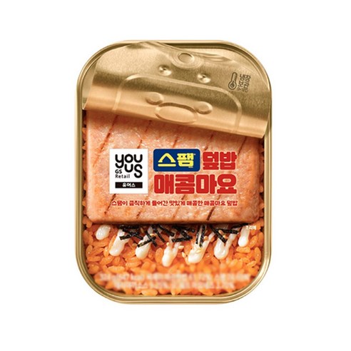 스팸매콤마요덮밥 324g x 12개