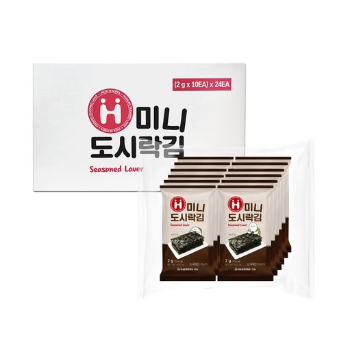 해농 미니 도시락김 2g