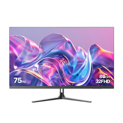 스카이뷰 FHD 32인치 IPS 모니터 75Hz 게이밍 베젤리스 광시야각 사무용 컴퓨터모니터 CCTV모니터, 일반, 80cm