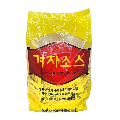 연합식품 겨자 소스 3그램 2백개입
