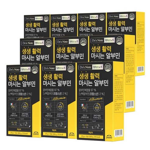 팔레오 닥터스노트 생생 활력 마시는 알부민 액상