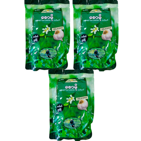 서모발효찻잎 순한맛, 3개, 300g