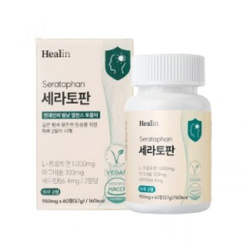 힐린 세라토판 L트립토판 1000mg, 57g(60정), 1개