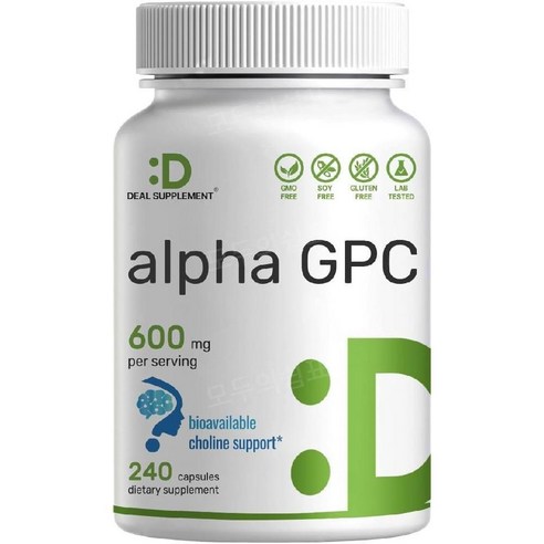 Felicewald Collaborating Partners 필리체발트 콜린알포세레이트 알파GPC Alpha-GPC 누트로픽 딜서플리먼트 300mg 240캡슐