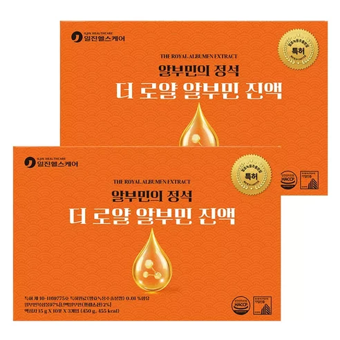 더 로얄 알부민 진액 알부민복합물 발효녹용추출분말 15gX10포X3개입