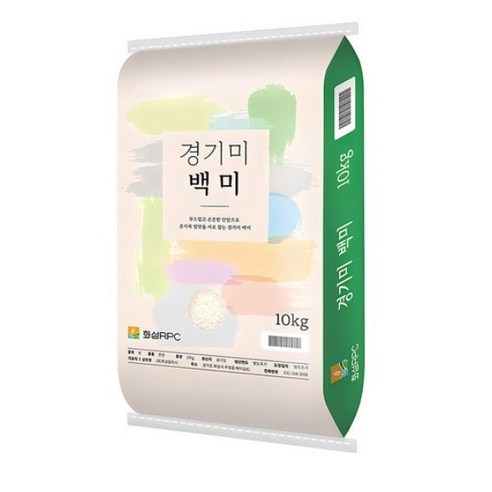 화성RPC 2024년산 햅쌀 경기미 백미
