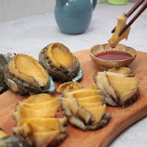 생산자직송 완도 활 전복 당일 즉석 자숙전복 700g (원물1kg), 1개, 자숙전복 350g(원물18미 9마리 500g)