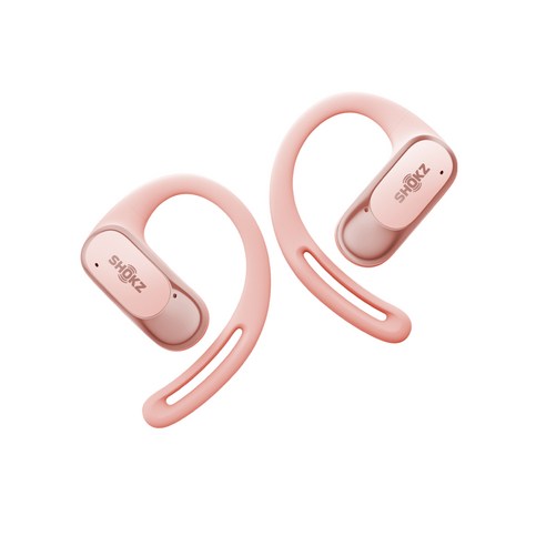 샥즈 신제품 쿠팡세트 국내 정품 샥즈 (Shokz) OpenFit Air T511 오픈핏 에어 블루투스 무선 오픈형 이어폰 + 증품파우치, 핑크-PK