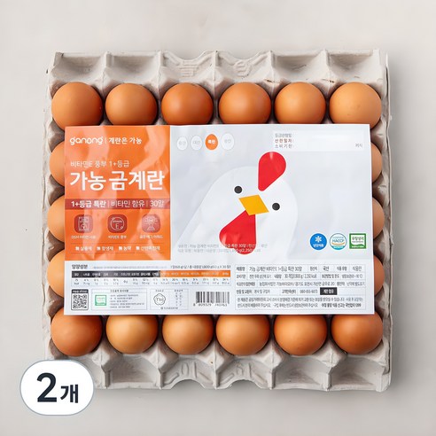 가농 무항생제 비타민E 함유 1+등급 특란