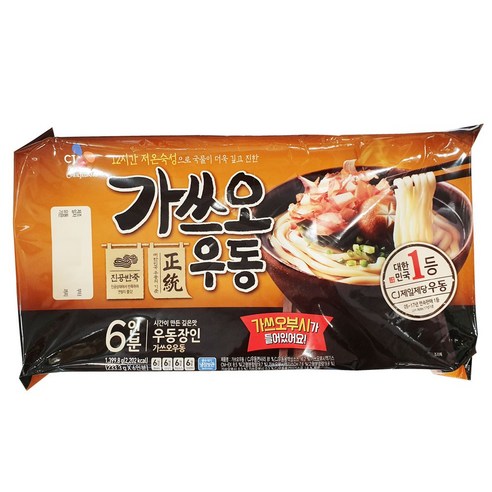 코스트코 CJ 가쓰오우동 1399g(6인분), 1.399kg, 3개
