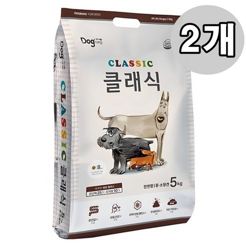 도그랑 전연령 강아지 클래식 건식사료