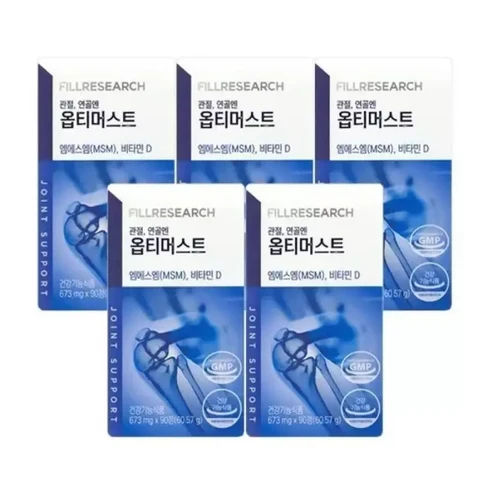 필리서치 관절,연골엔 옵티머스트 673mg x 90정 5박스 -SDL-