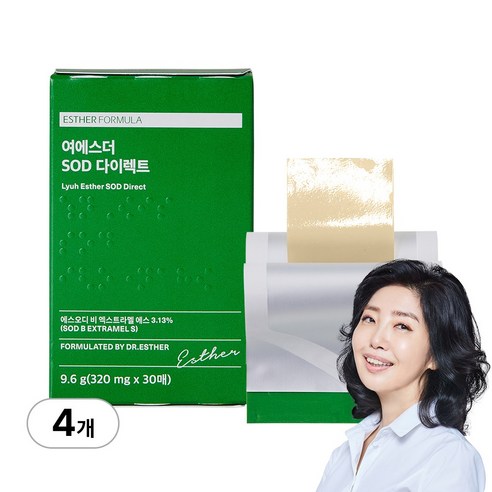 [본사직영] 여에스더 SOD 다이렉트 필름 (프랑스산 멜론 유래 특허 원료 SOD B EXTRAMEL® S 함유)