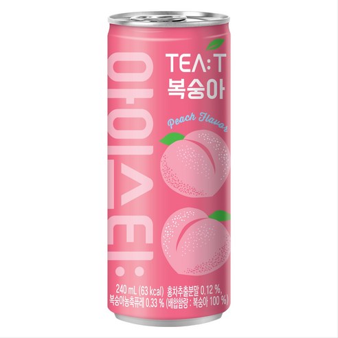 대일음료 TEA:T 아이스티 복숭아