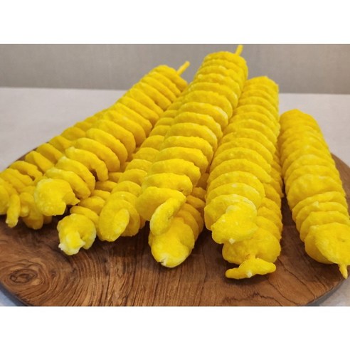 [대용량푸드] 휴게소 회오리 감자 5팩 4kg (80gX50개) 감자튀김, 1개, 80g