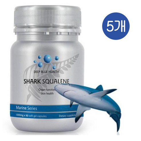 딥블루헬스 샤크 스쿠알렌 상어간유 1000mg 소프트젤 DEEP BLUE HEALTH Shark Squalene
