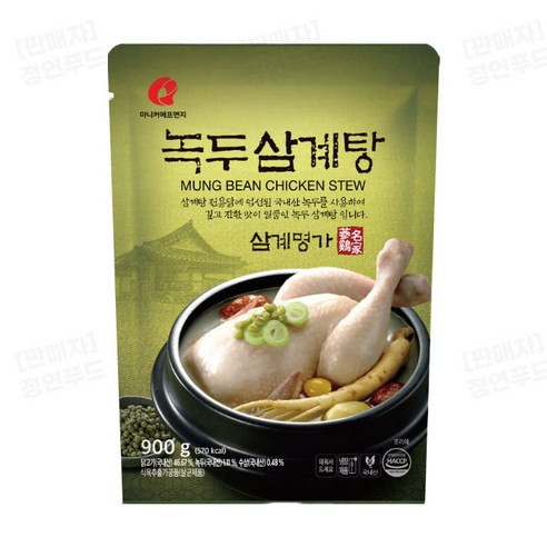 마니커-(냉장)녹두 삼계탕 900g
