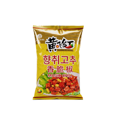 황비홍 향취고추 스낵 고소한 땅콩 고추, 452g, 3개