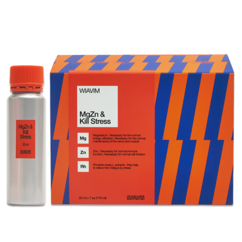 위아바임 액상 마그네슘 영양제 식약청인증 마그아연 & 킬 스트레스 홍경천추출물 함유 HACCP