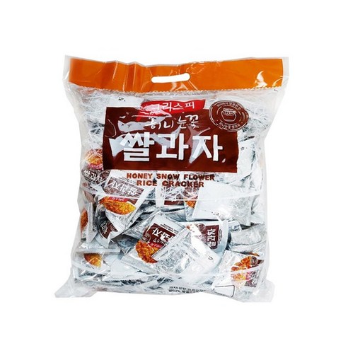 크리스피 허니눈꽃 쌀과자