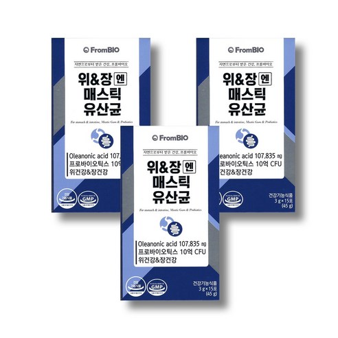 프롬바이오 위 앤 장엔 매스틱 유산균